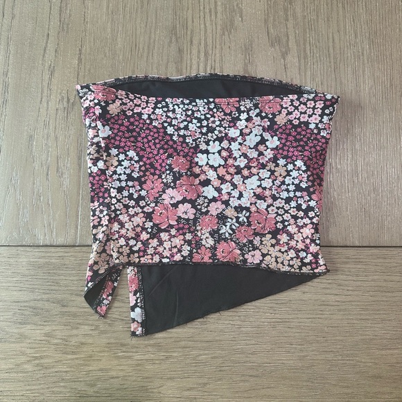 Shein Floral Tube Top Size Small - Picture 5 of 7